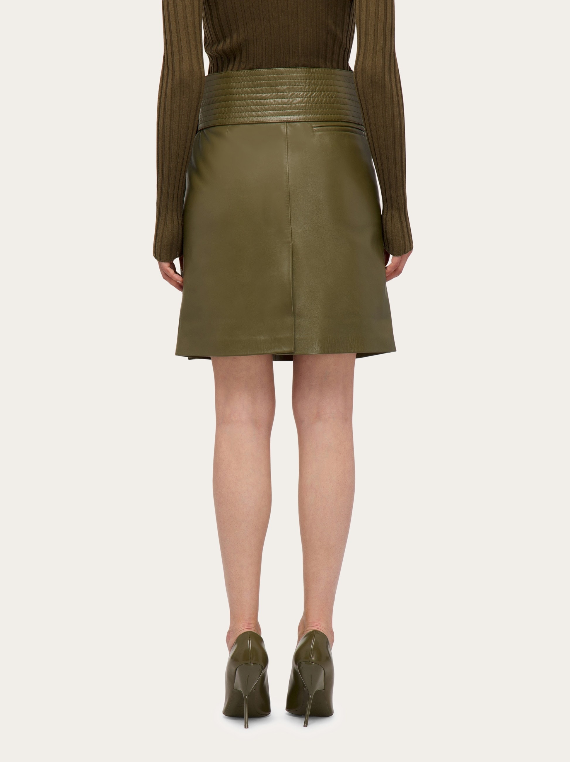 Nappa skirt - 4