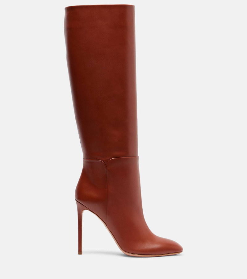 Sellier 105 leather knee-high boots 4