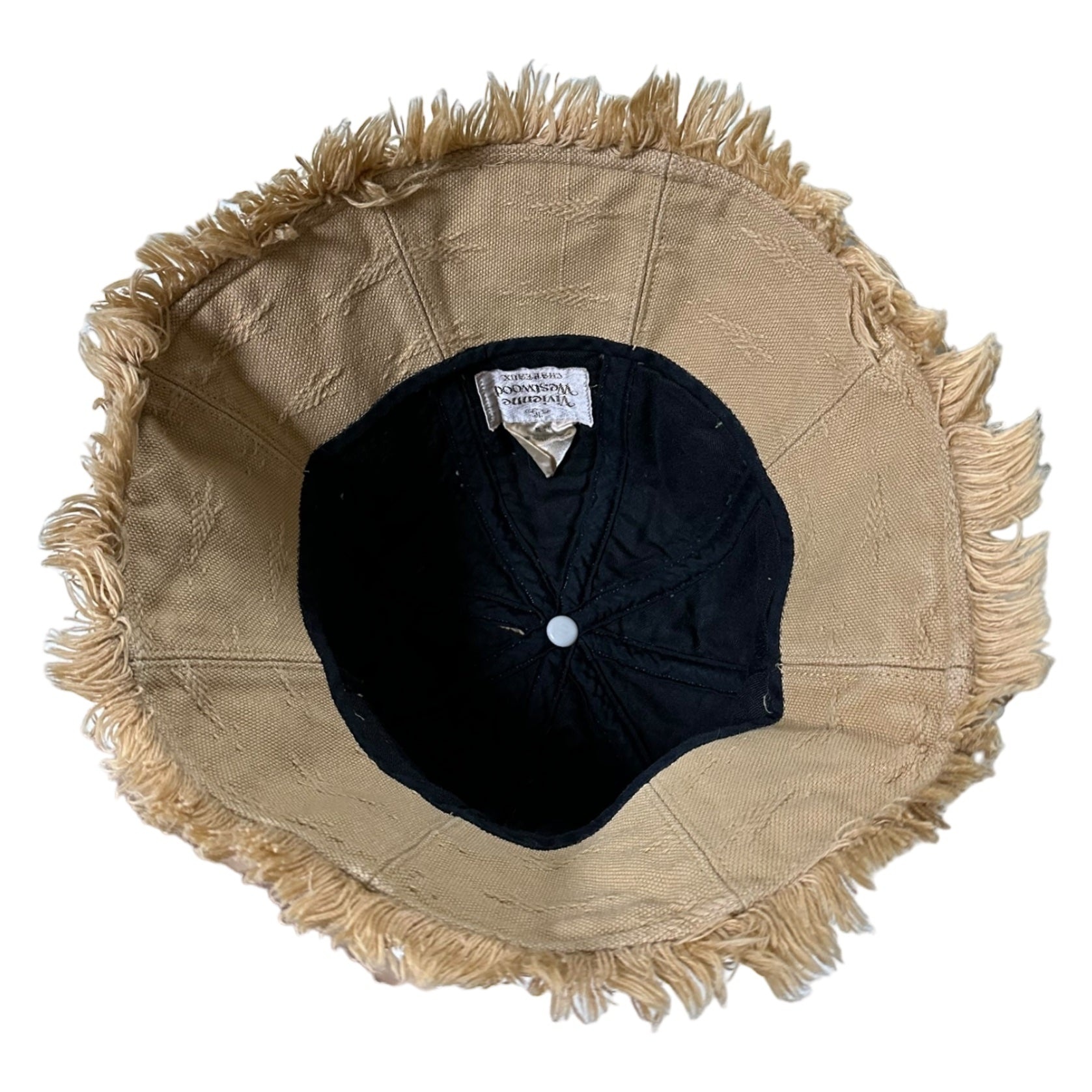 VIVIENNE WESTWOOD Fringe Trim Bucket Hat - 4