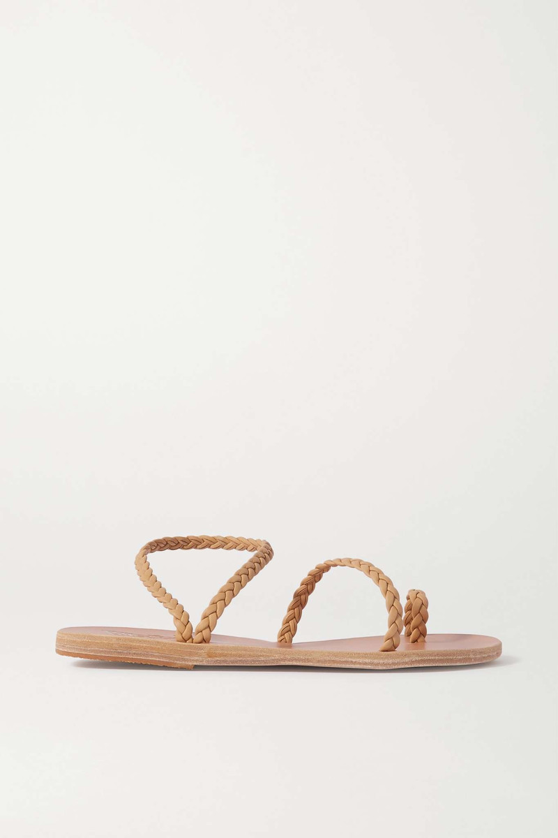 Eleftheria braided raffia sandals - 1