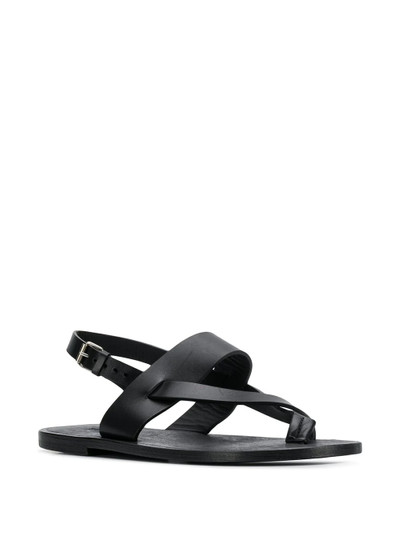 SAINT LAURENT Culver 05 flat sandals outlook