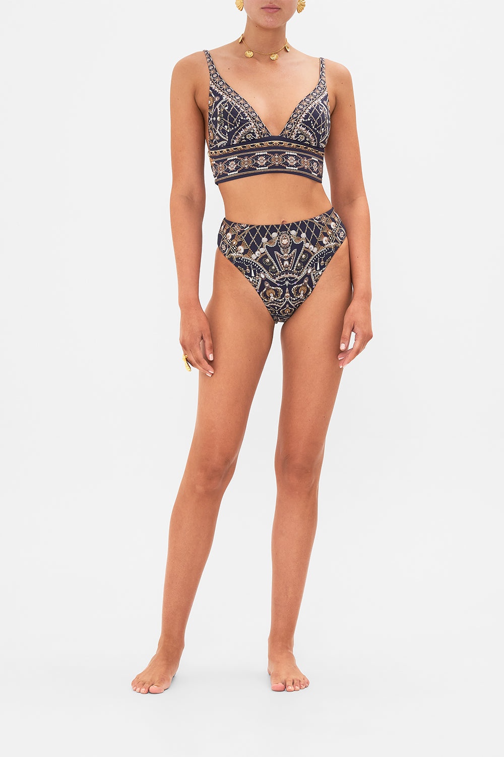 HIGH WAIST HIGH LEG PANT - 2