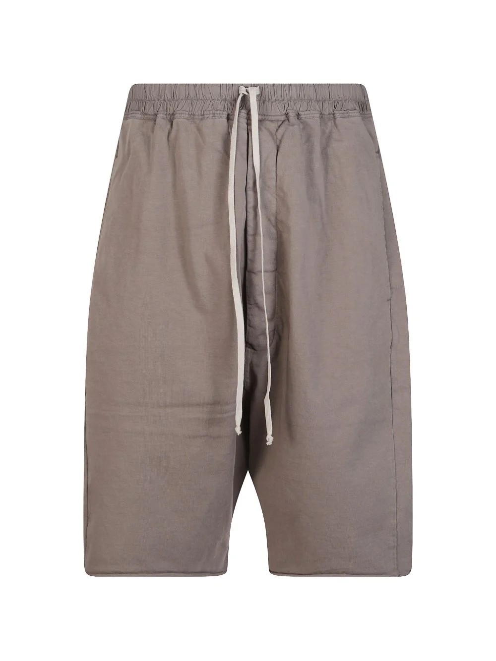 dropped-crotch drawstring shorts - 1