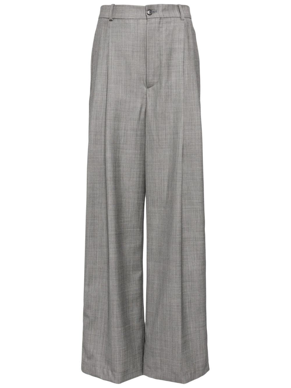 tailored wide-leg trousers - 1