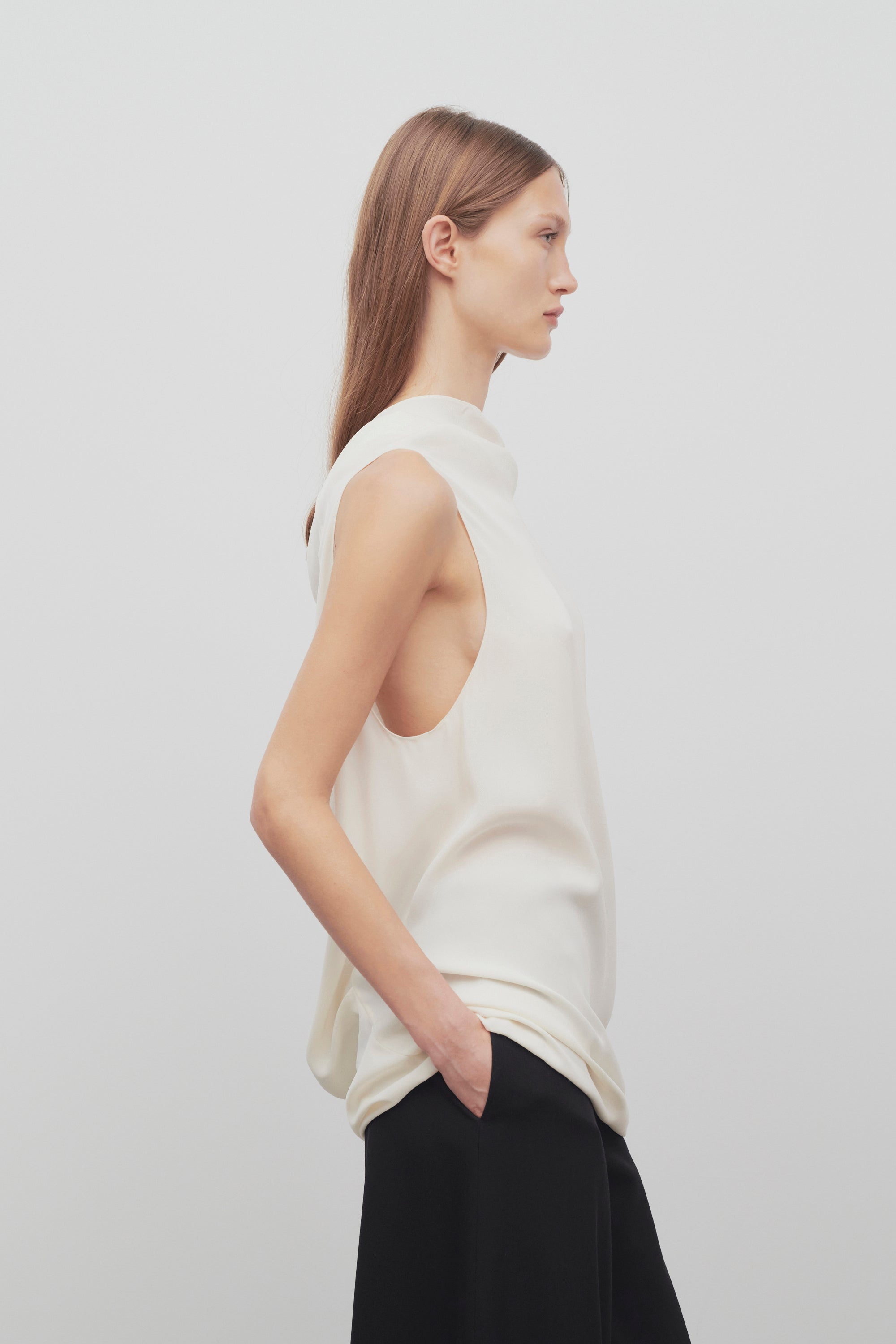 Aria Top in Silk - 4