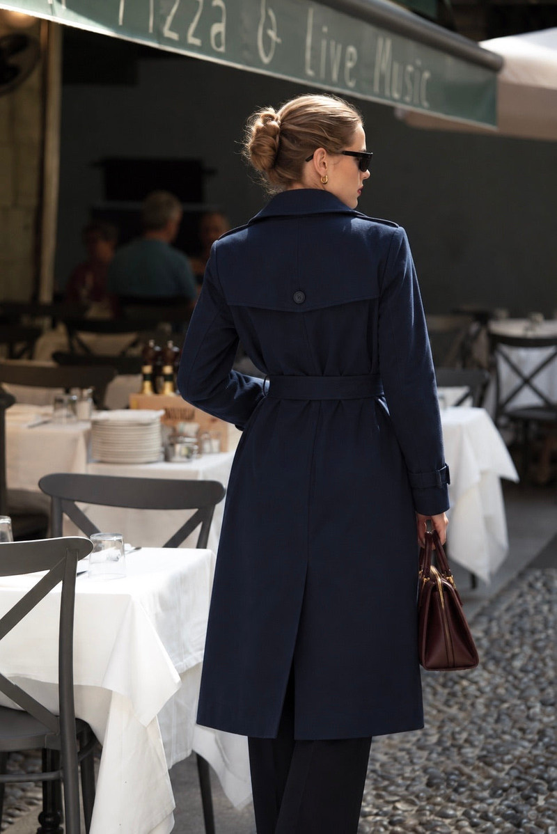 Kelianne Cotton Trench Coat 8