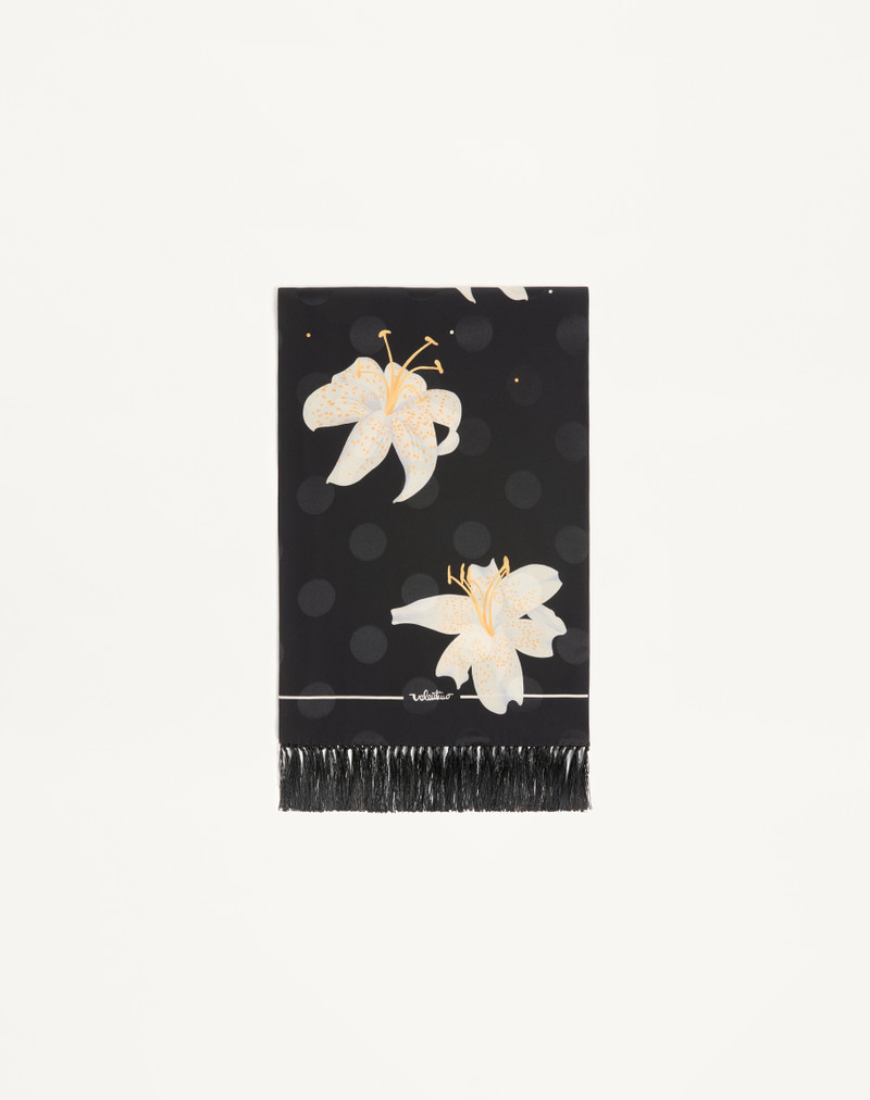 APRES L'HIVER LILIUM SILK SCARF 4