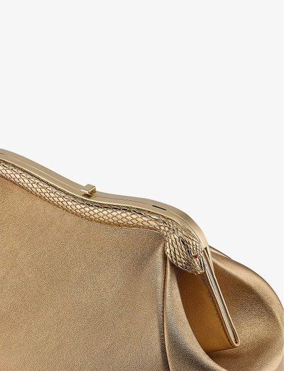 BVLGARI Serpentine leather clutch bag outlook