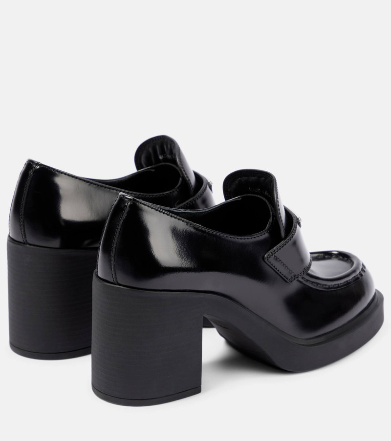 Prada Leather loafers outlook