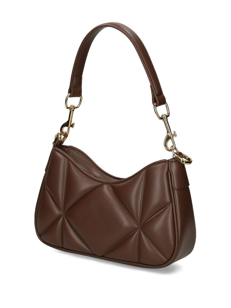 Moschino small quilted logo-plaque shoulder bag outlook