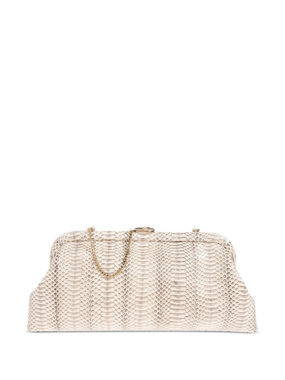 Skylar chain-strap clutch bag - 1