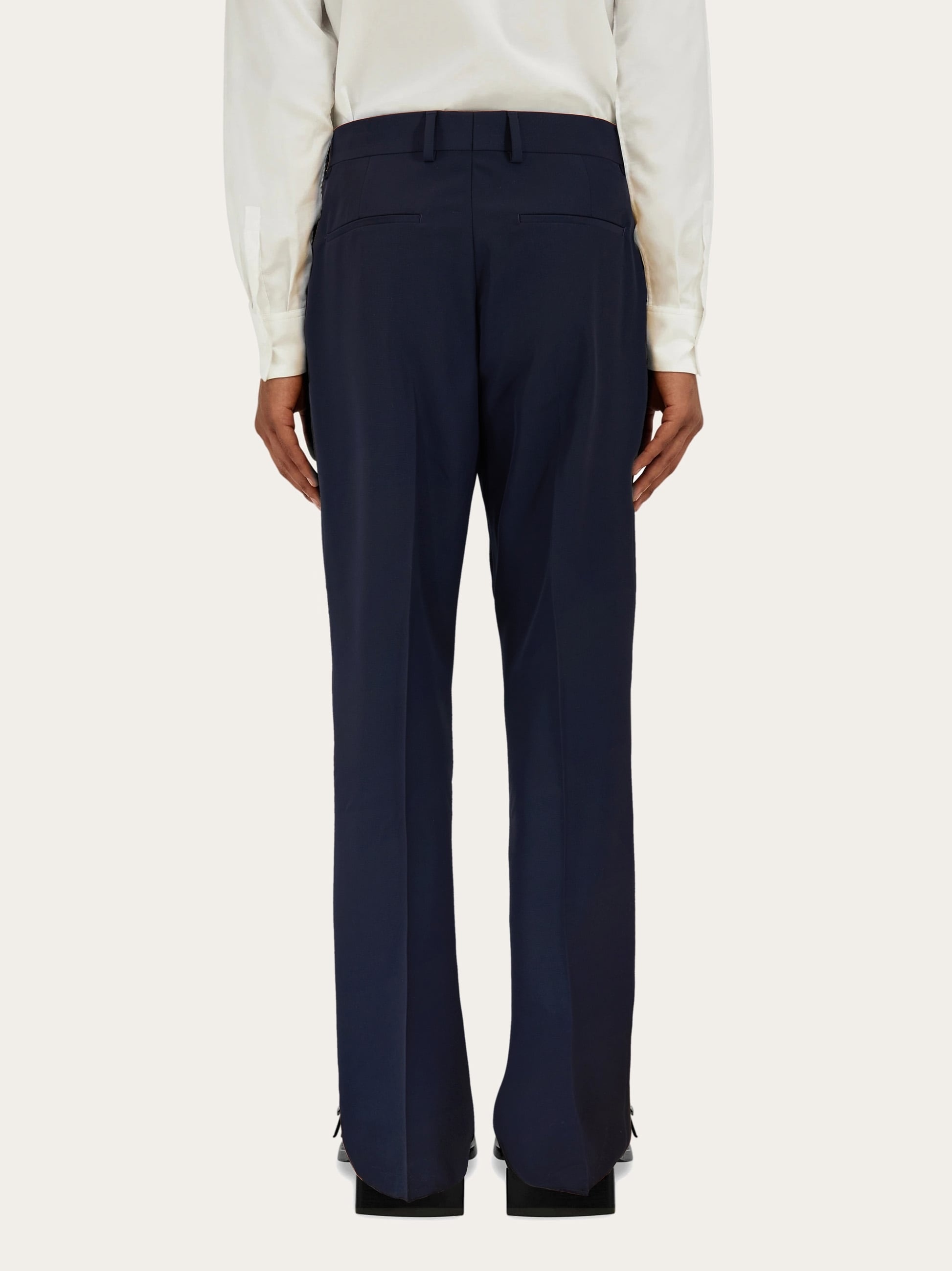 Flat front trouser - 4