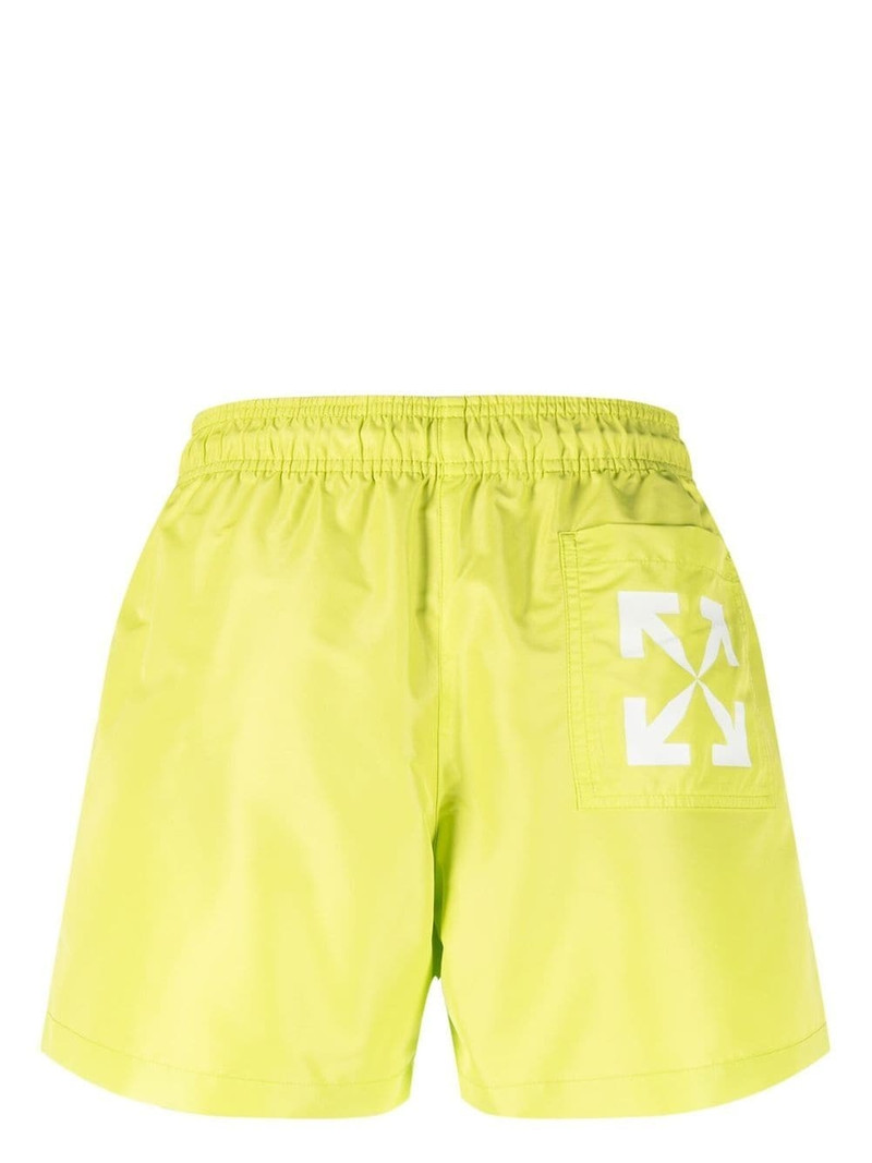 Off-White Arrows print swim shorts outlook
