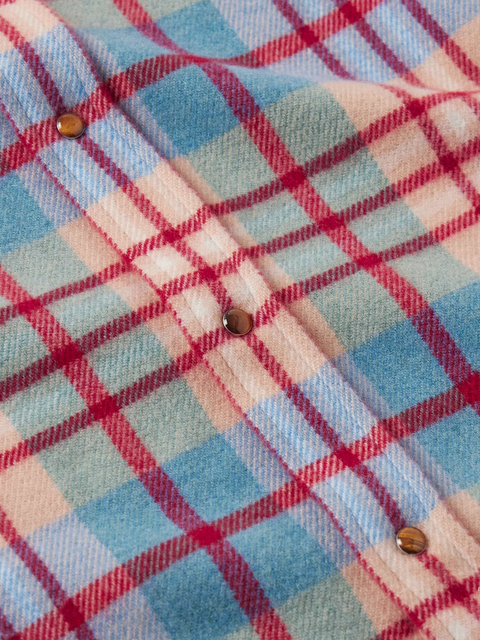Checked Cashmere Shirt - 3