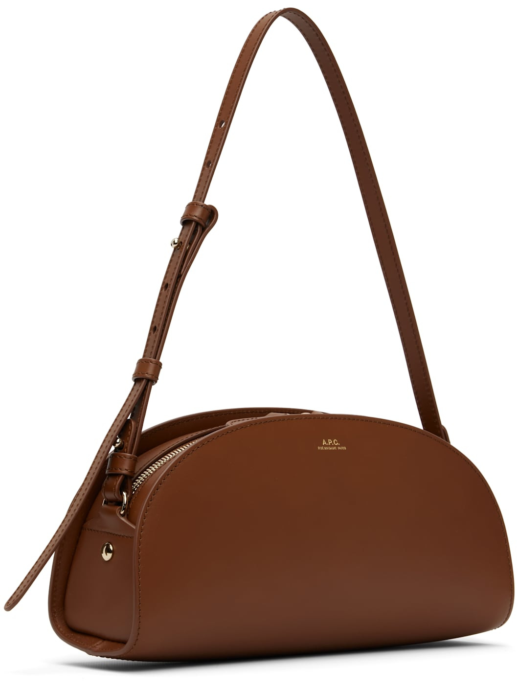 Tan Demi-Lune Shoulder Bag - 2
