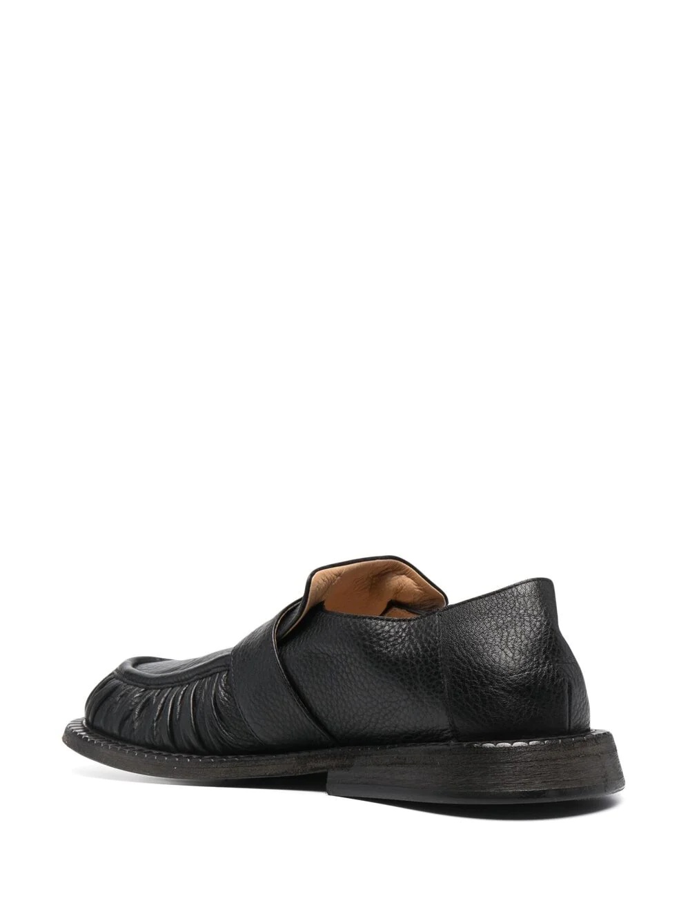 Alluce grained leather loafers - 3