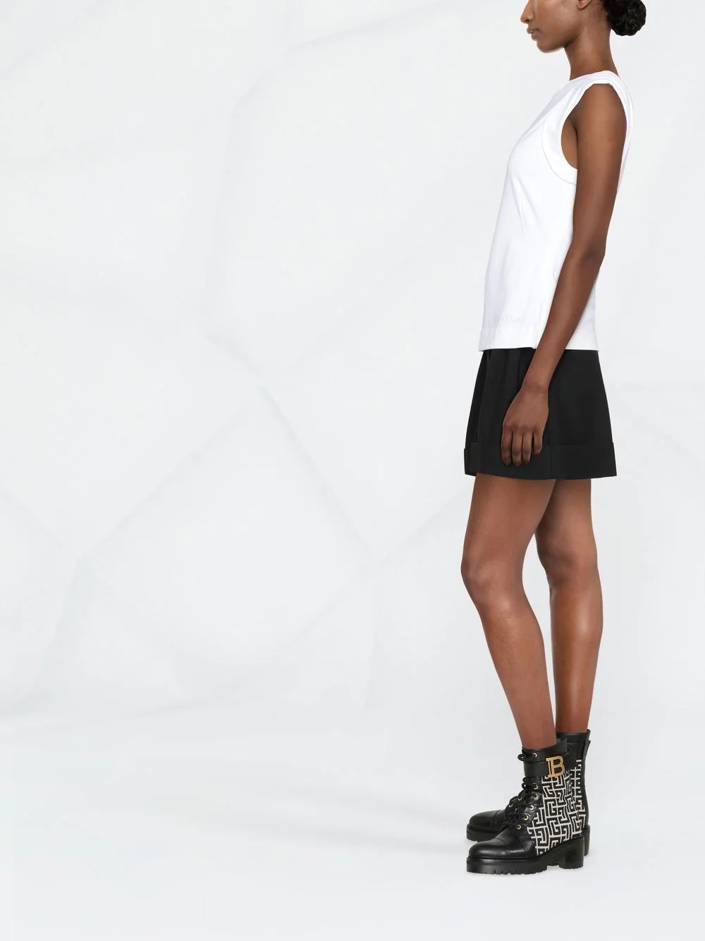 cap-sleeve T-shirt - 3