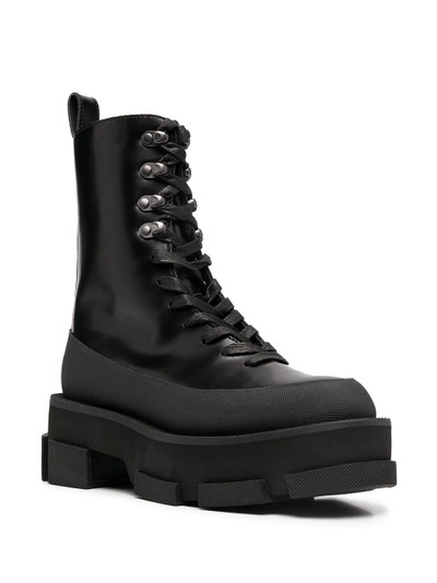 BOTH chunky combat boots outlook