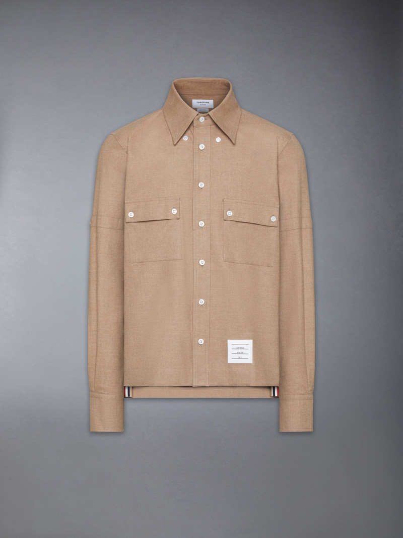 COTTON FLANNEL UTILITY SHIRT 1