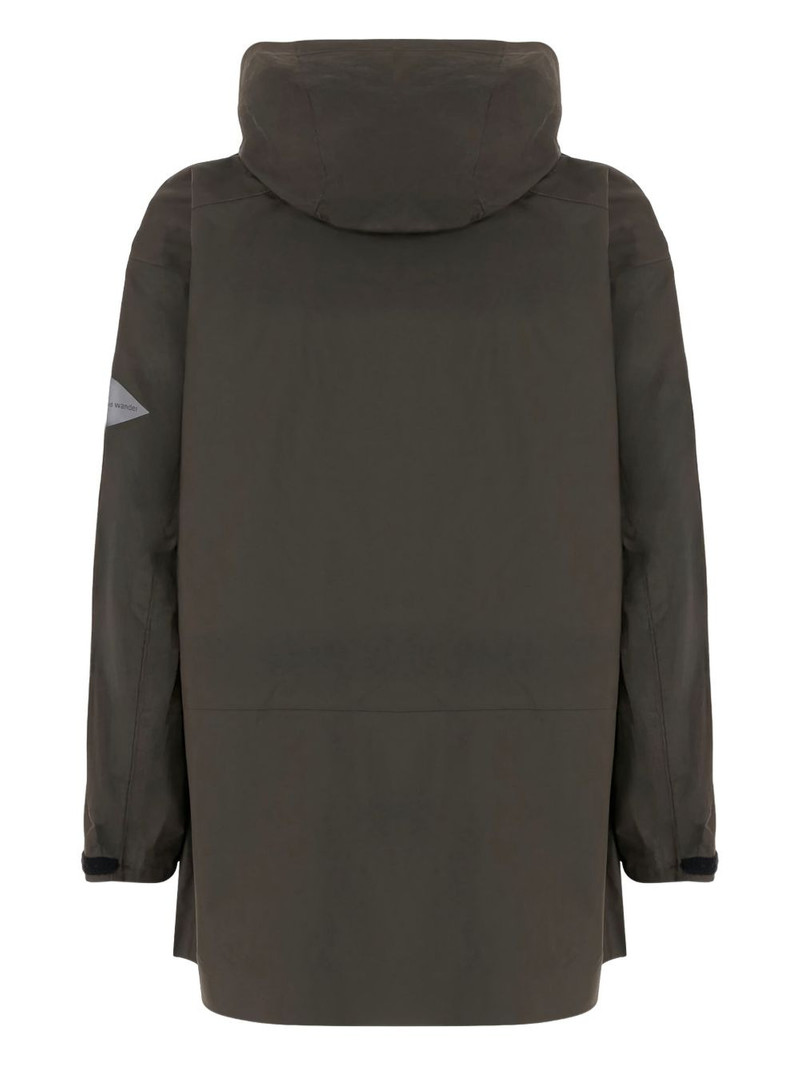 and Wander adjustable-hood pocket coat outlook