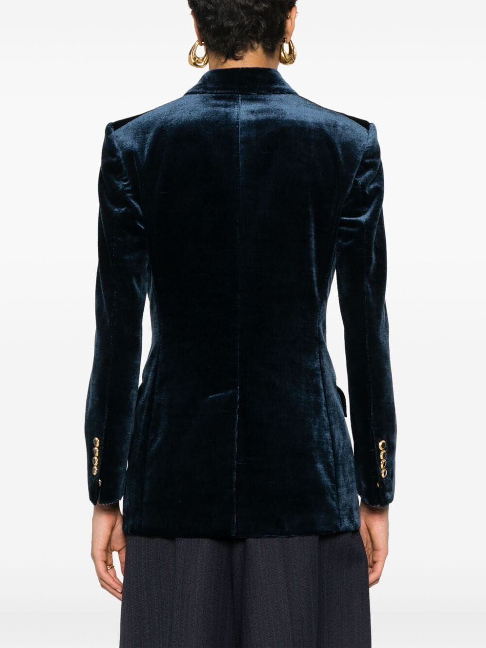 Tom Ford Women Giacca Dp Wallis In Velluto - 3