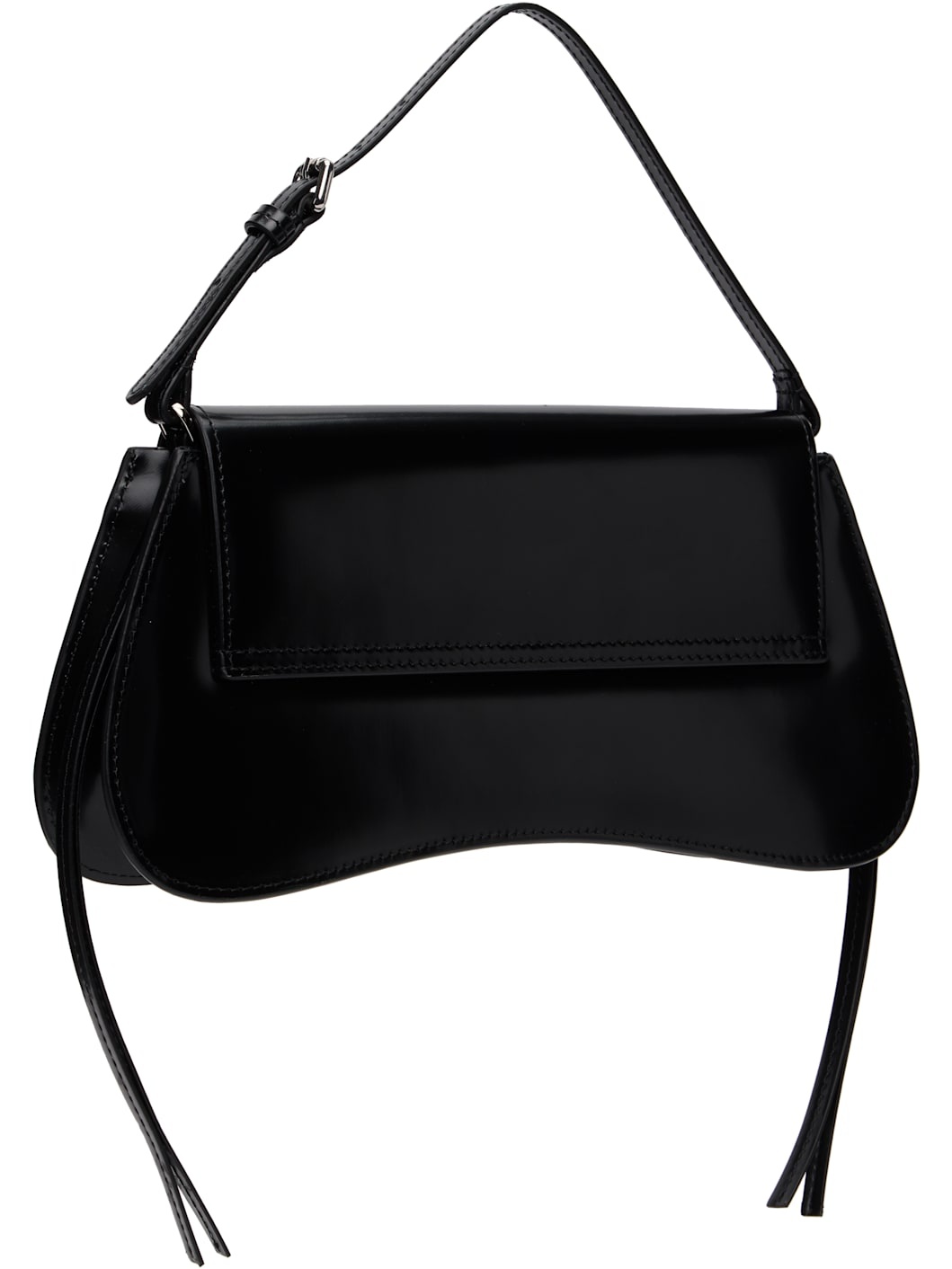 Black Mini Heart Bag - 3