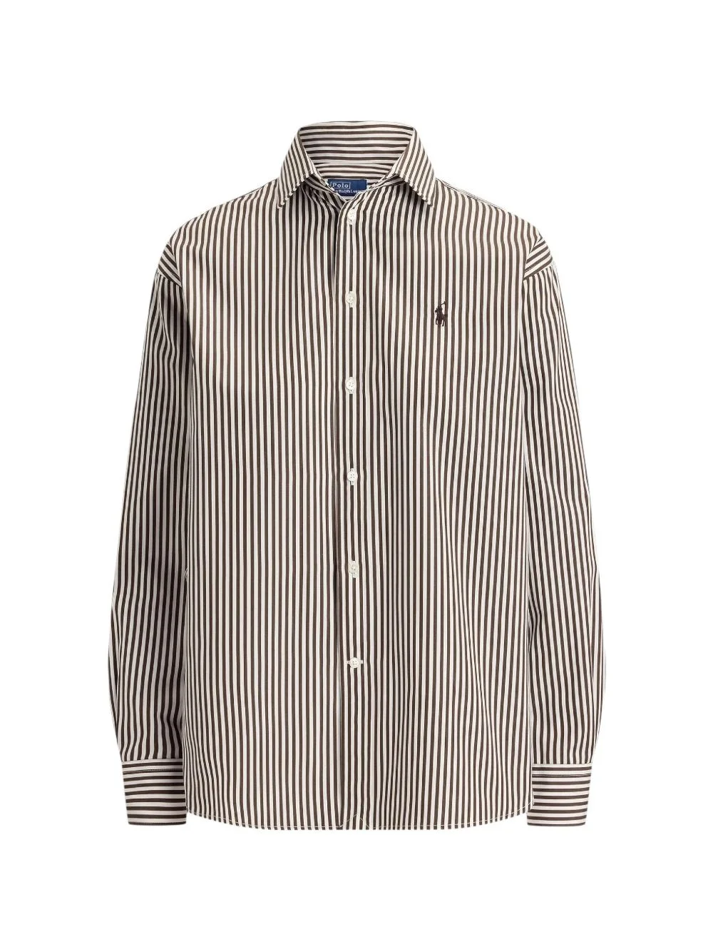 striped cotton shirt - 1