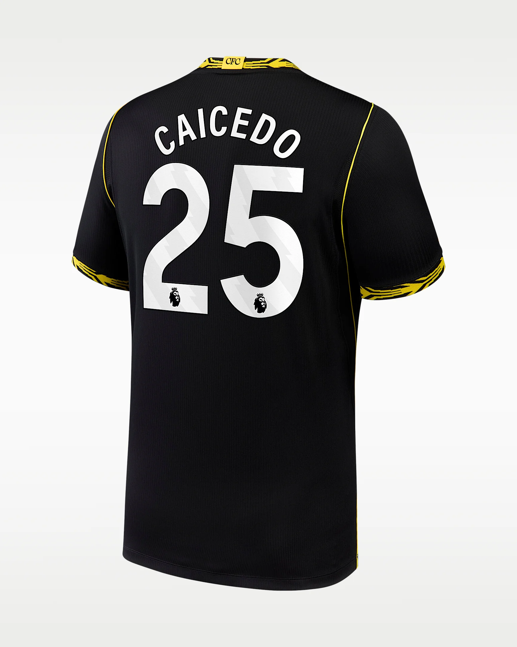Moisés Caicedo Chelsea 2026/27 Stadium Away Men's Nike Dri-FIT Soccer Jersey - 1