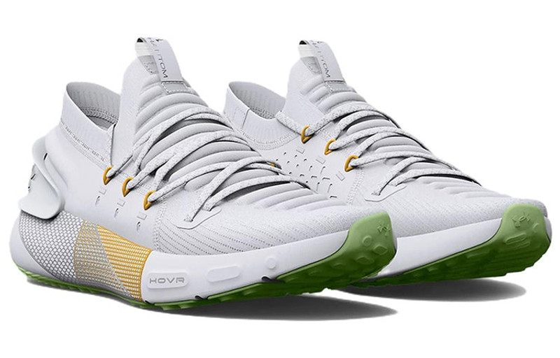 (WMNS) Under Armour HOVR Phantom 3 Launch 'White Orange Ice' 3026466-100 3
