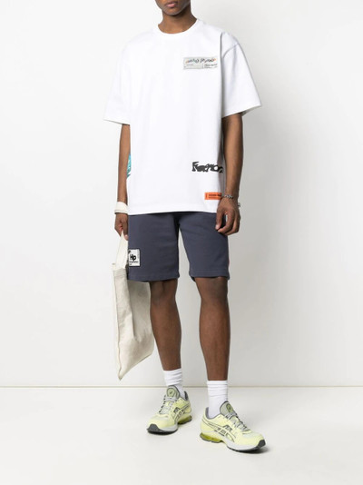 Heron Preston Periodic logo track shorts outlook