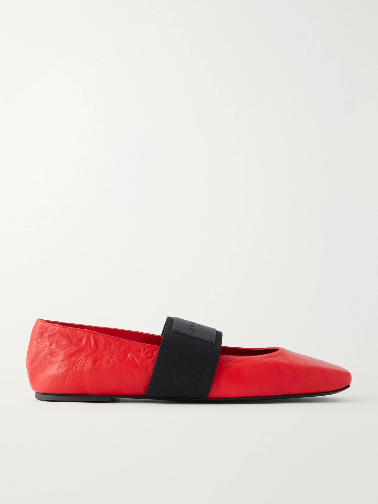 Leather Ballerina Flats - 1