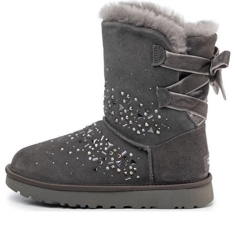 (WMNS) UGG Classic Galaxy Bling Short Boots 'Grey' 1103798CHRC - 1