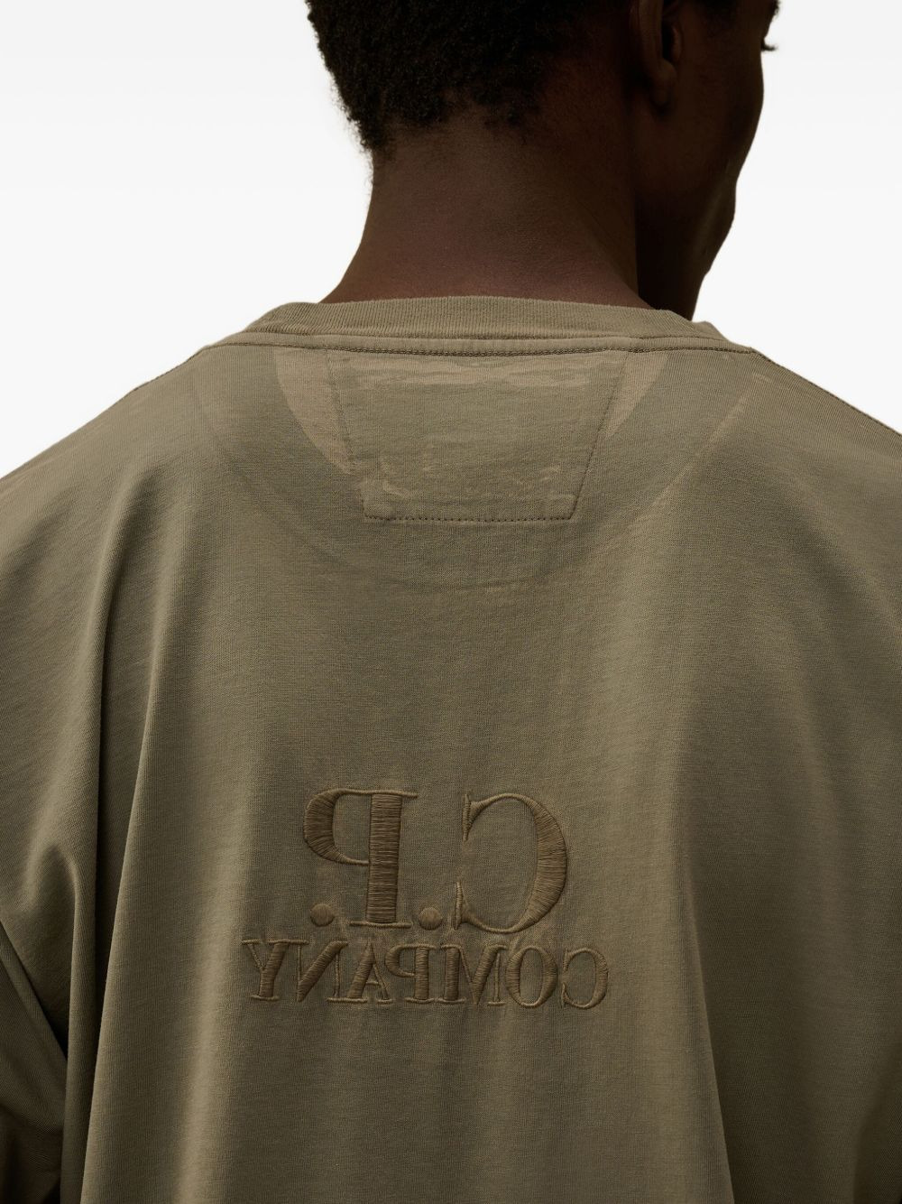 embossed-logo T-shirt - 5