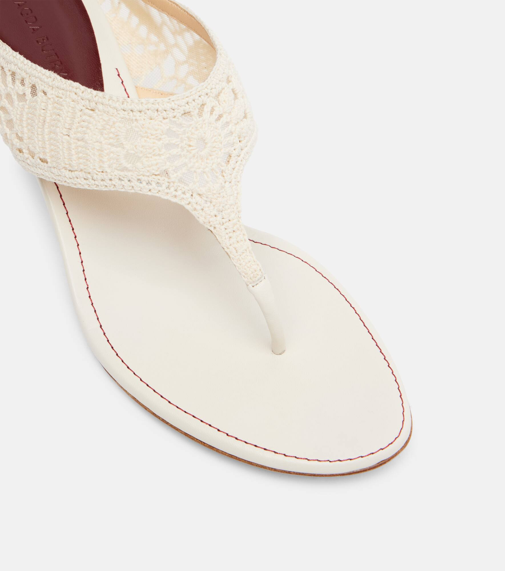 Crochet thong sandals - 5