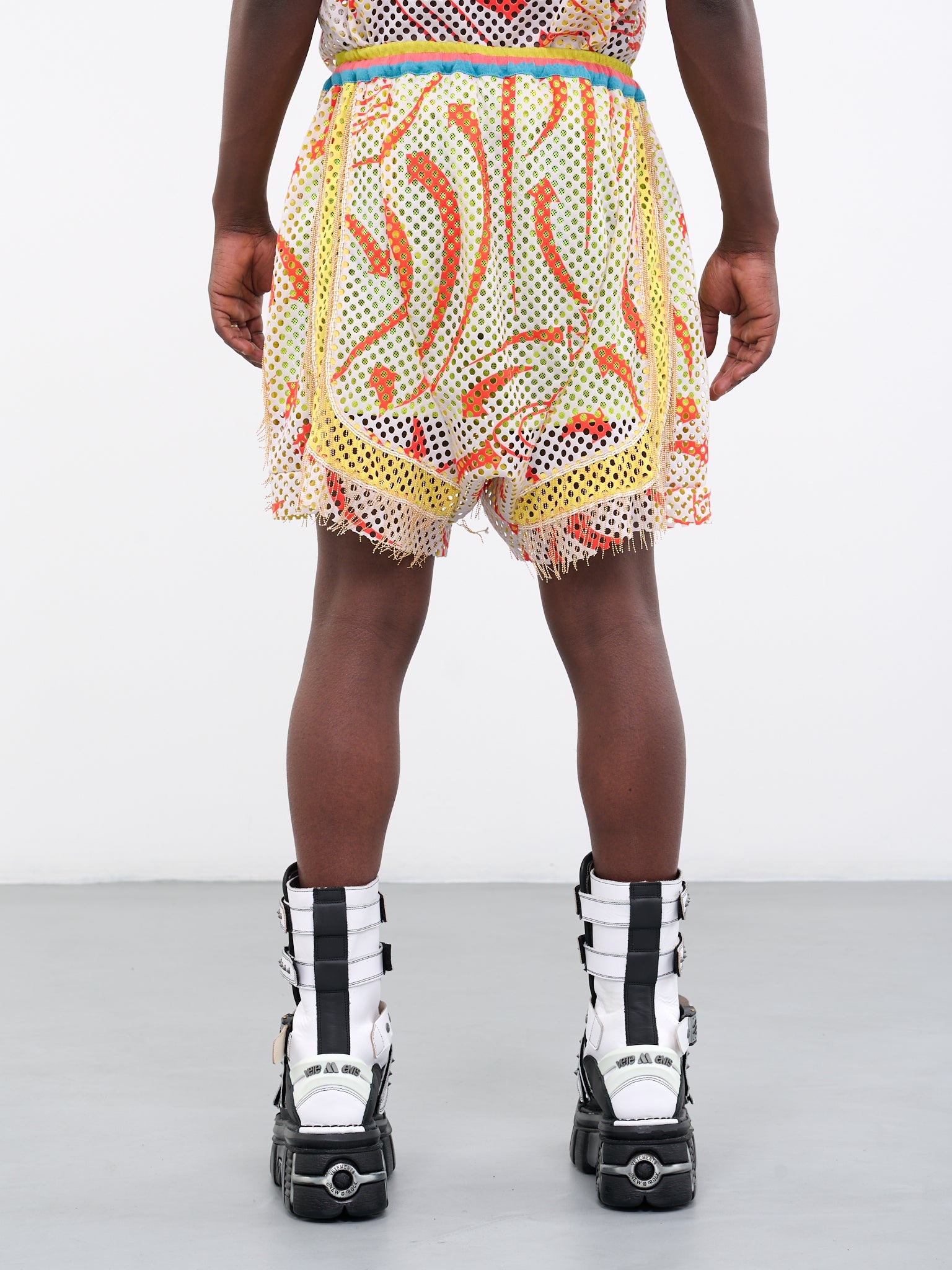 Vivienne Westwood Mesh Boxing Shorts | hlorenzo | REVERSIBLE