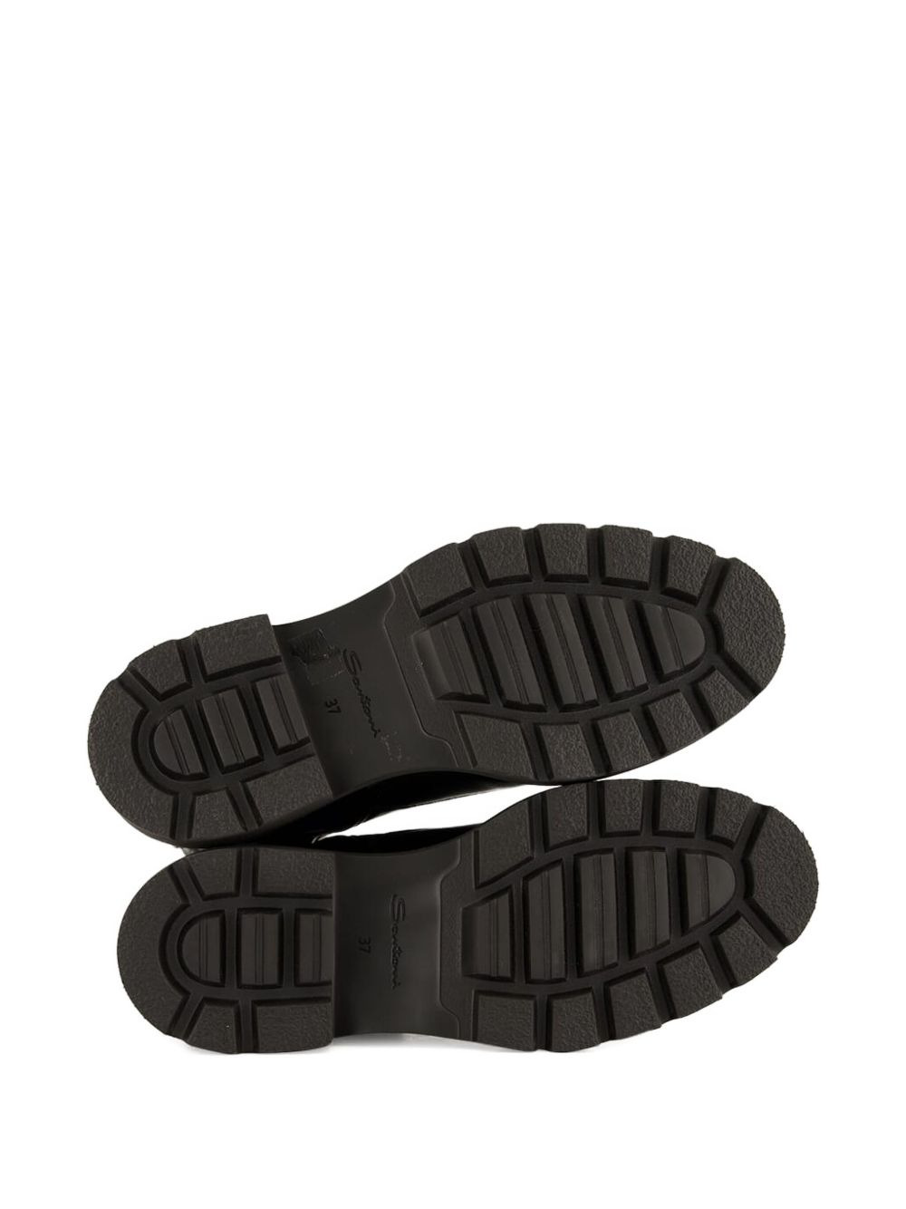 quilted lace-up boots - 5