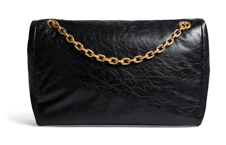 (WMNS) Balenciaga Monaco Medium Chain Bag 'Black' 7659452AAR81000 - 5