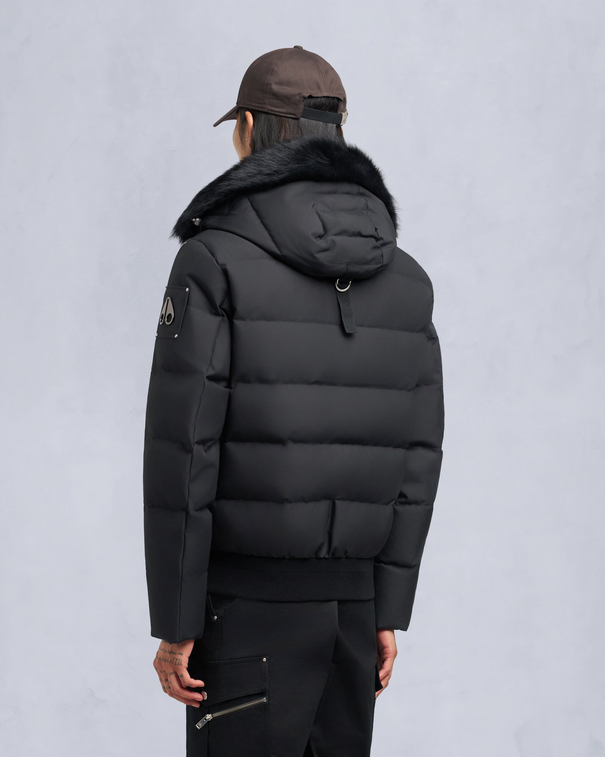 CLOUD SHEARLING BOMBER JACKET - 4