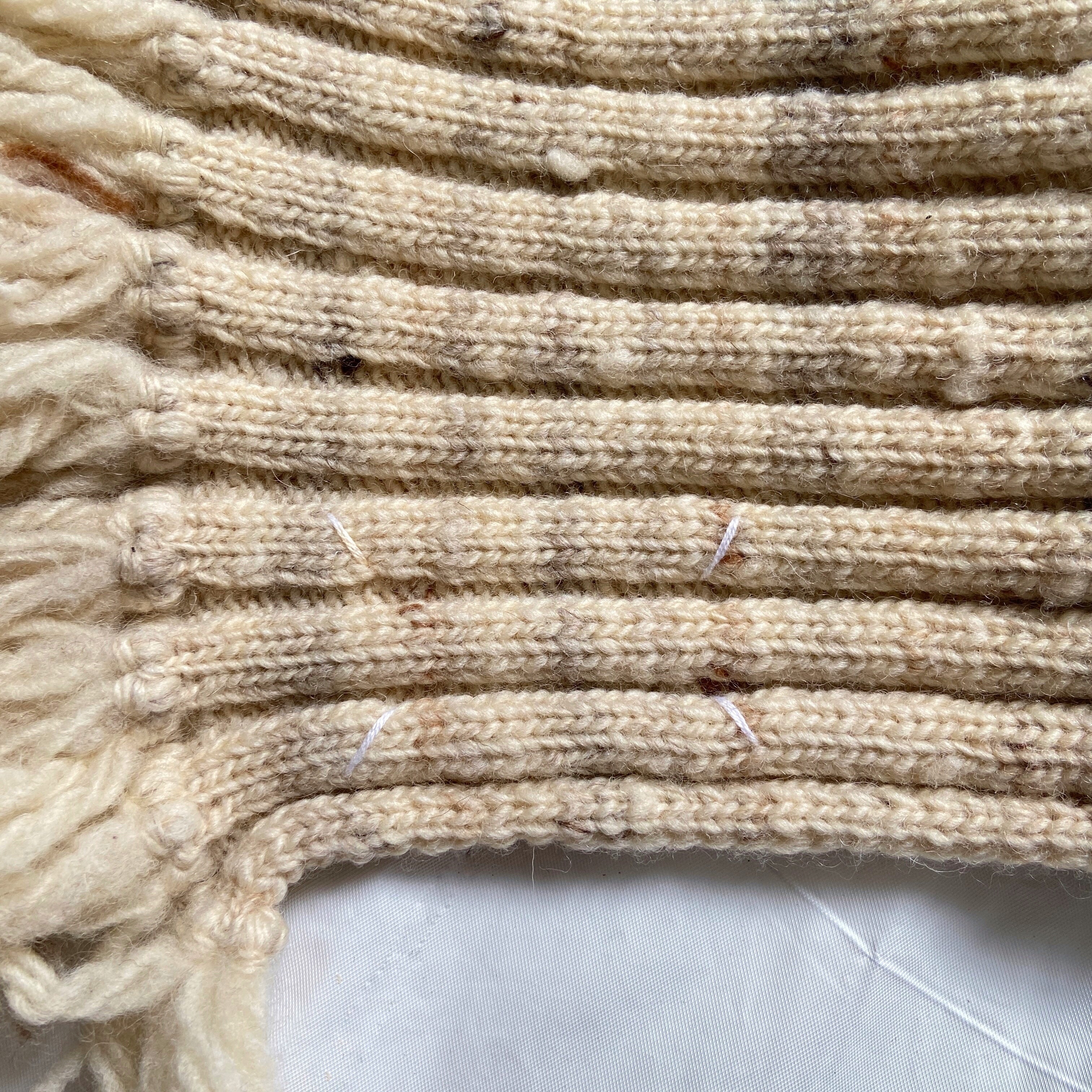 Maison Martin Margiela line 10 wool knit scarf by Miss Deanna - 5