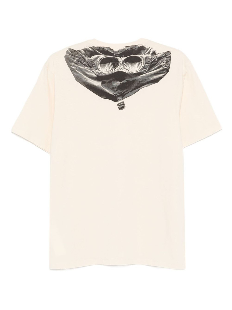 C.P. Company print cotton t-shirt outlook