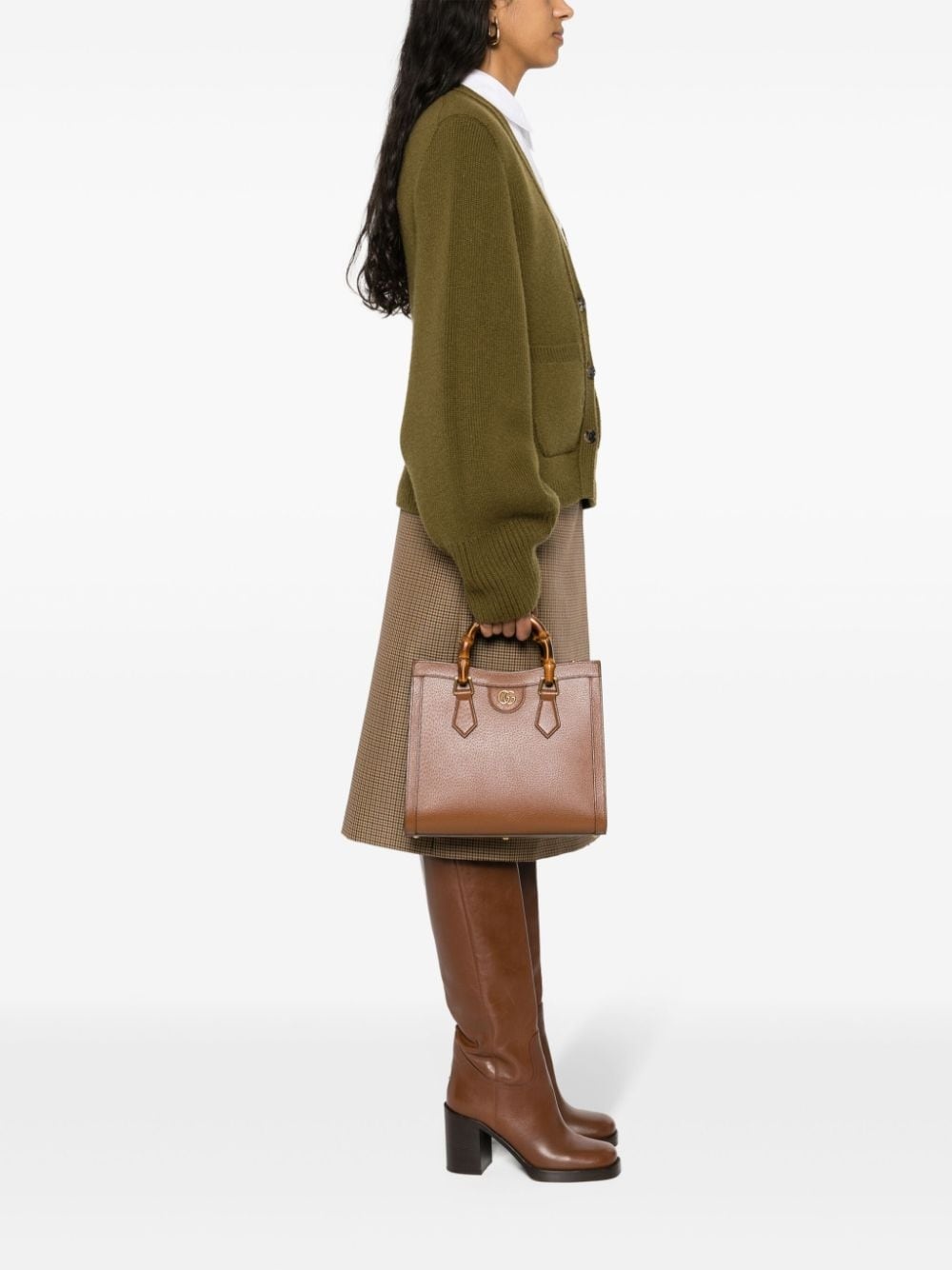 small Diana leather tote bag - 2