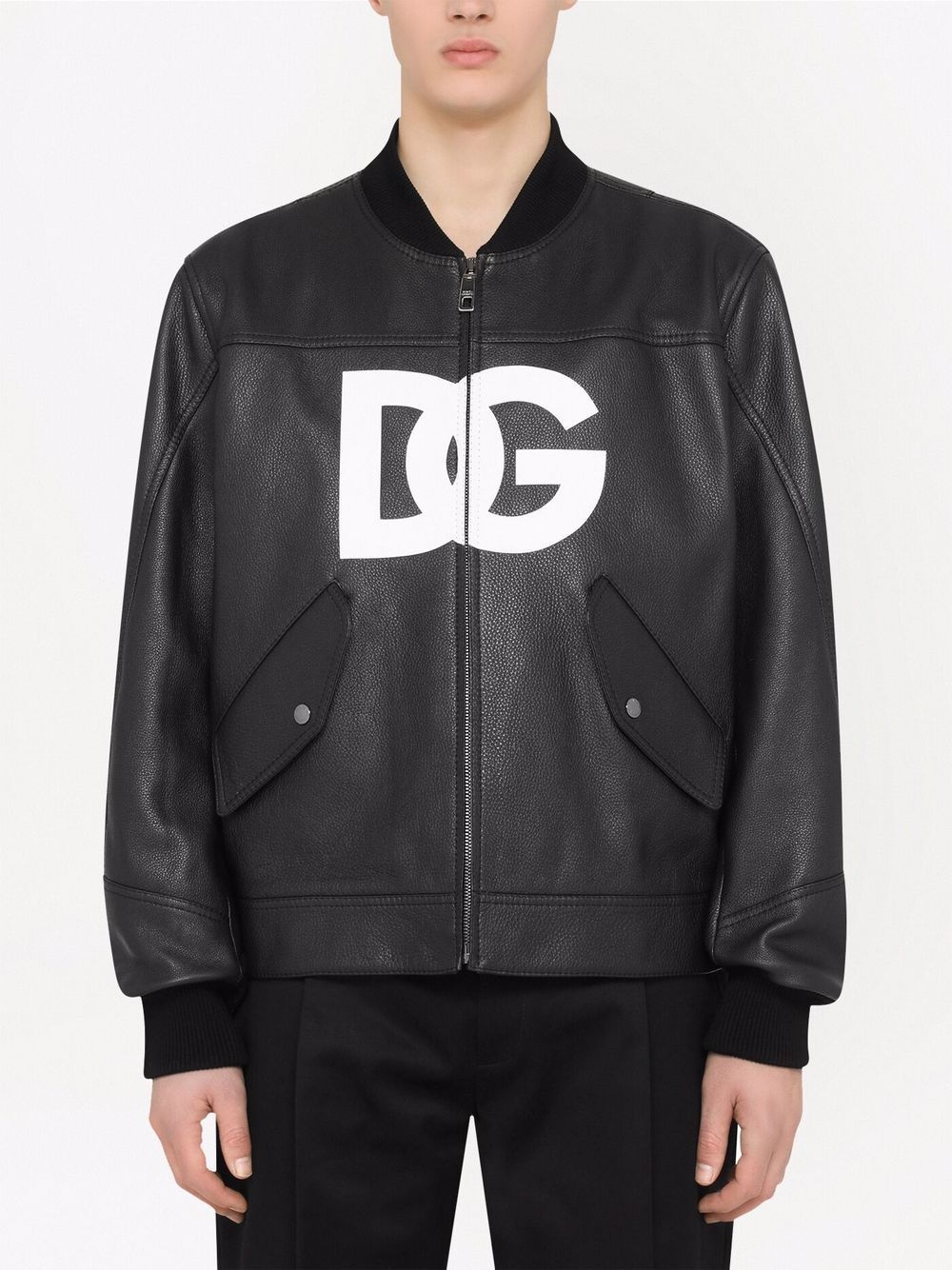 logo bomber jacket - 3