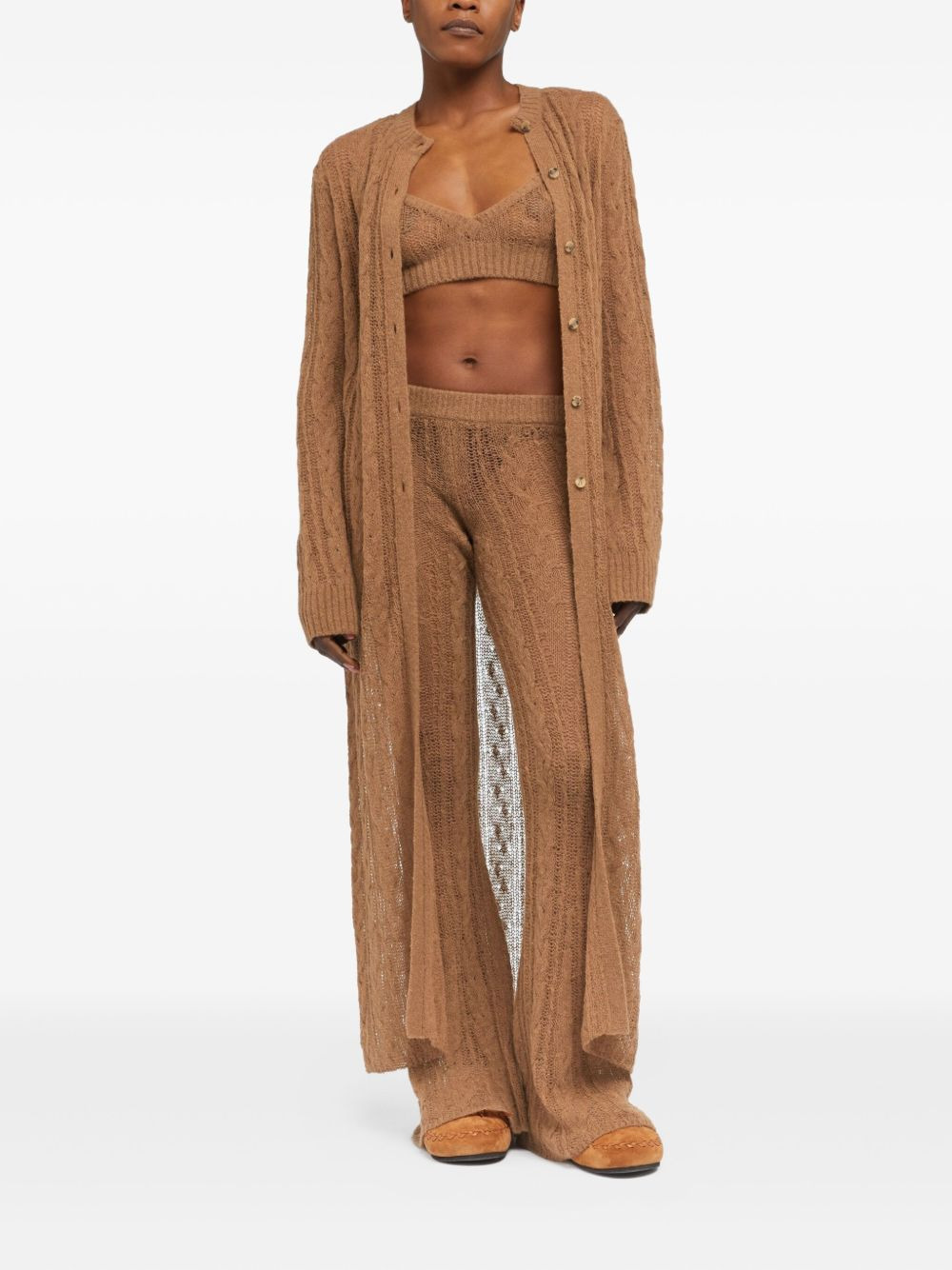 Desert Drift cable-knit top - 2