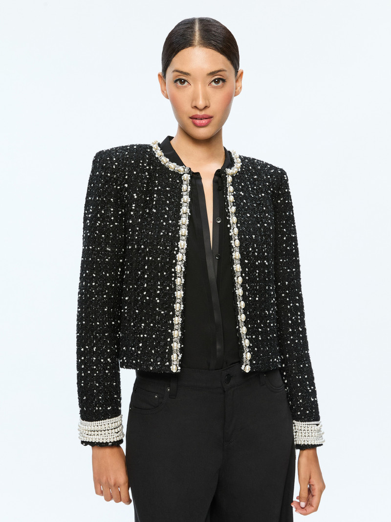 DORIAN EMBELLISHED BOXY JACKET 1