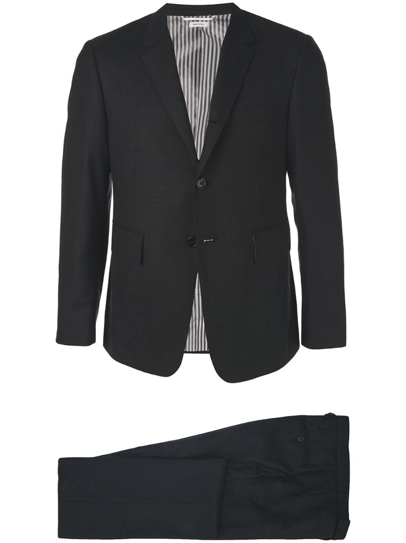Super 120s wool twill suit - 1