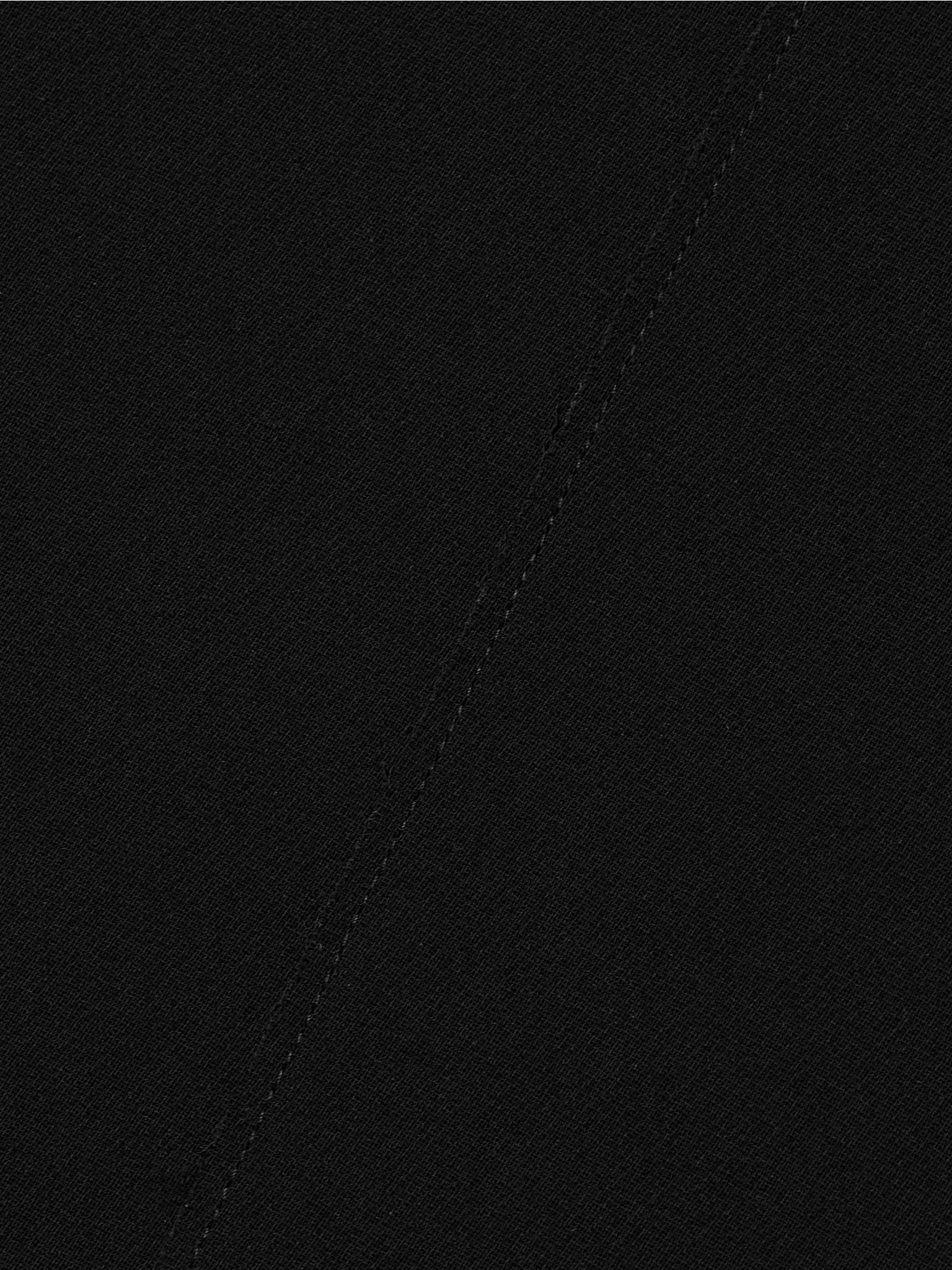 Nyona oversized crepe mini dress Black - 5