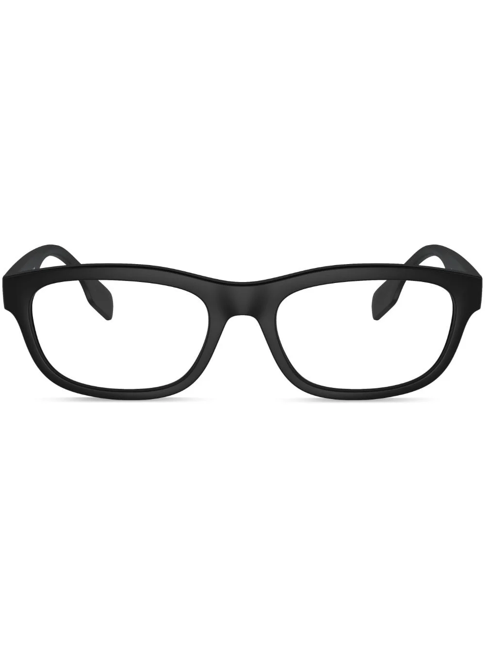 logo-print rectangle-frame glasses - 1