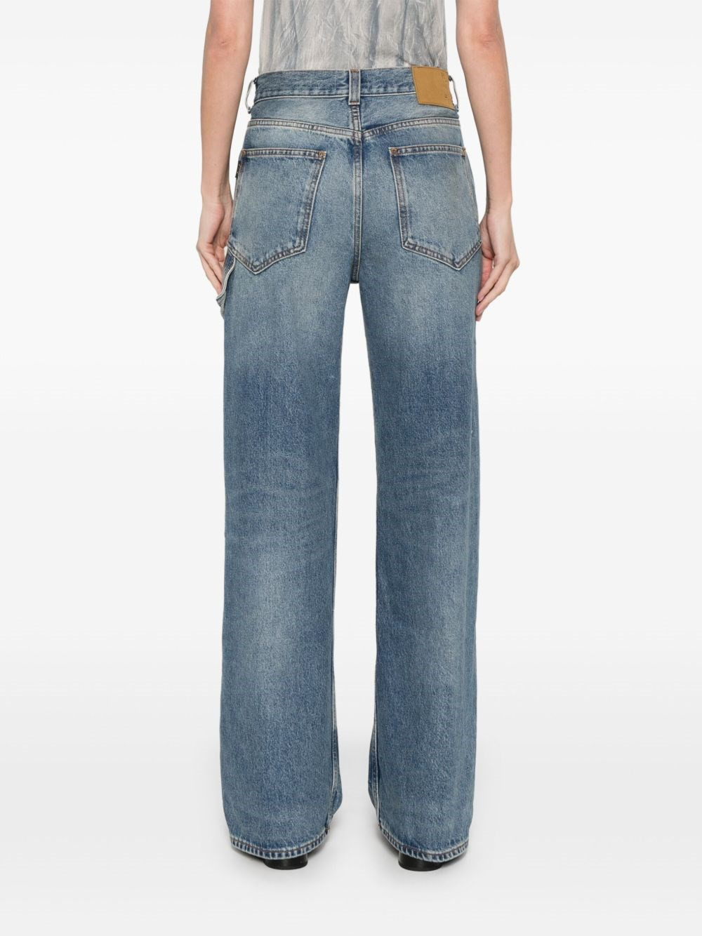 wide-leg jeans - 2