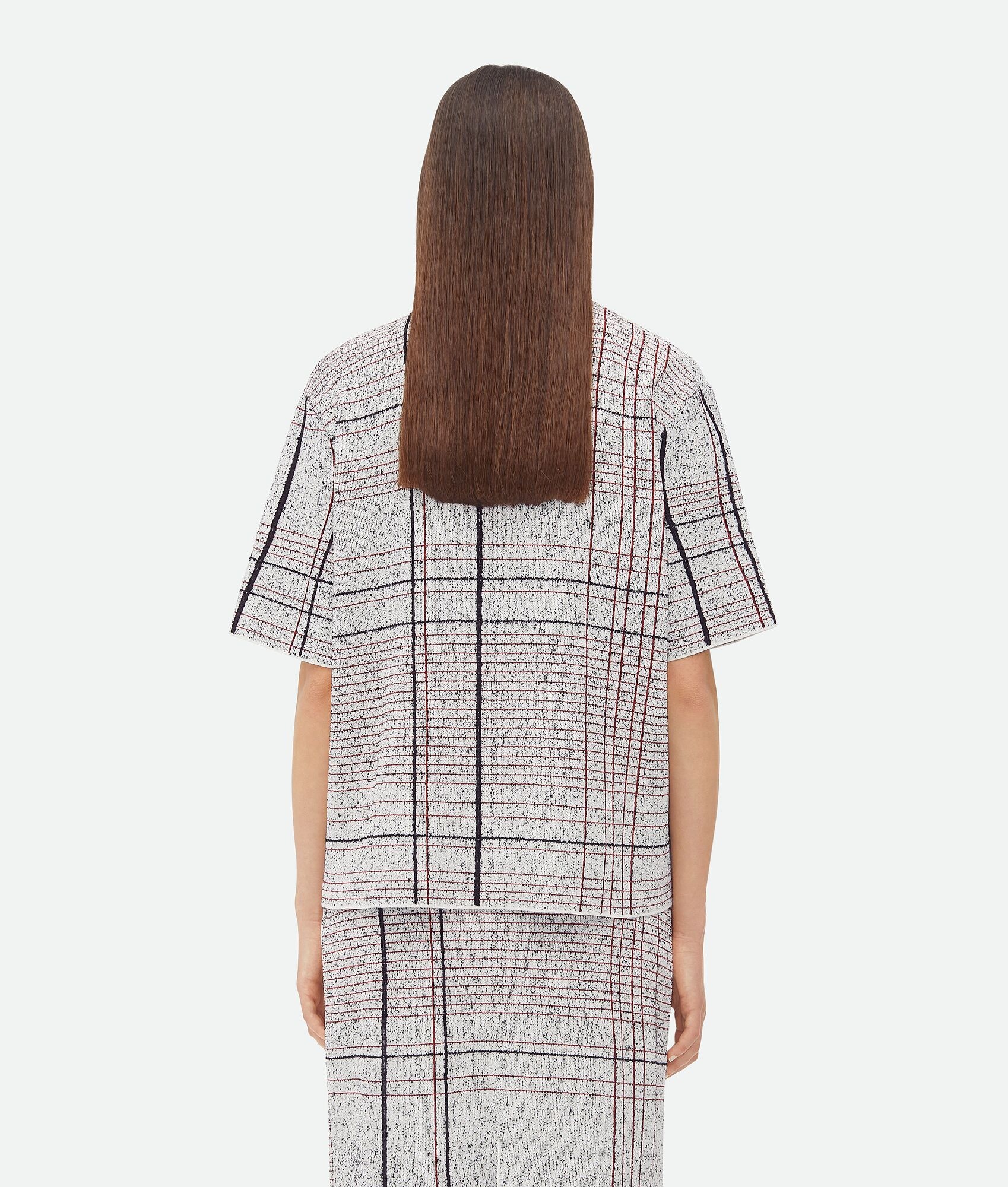Notebook Cotton Viscose Jacquard T-Shirt - 3