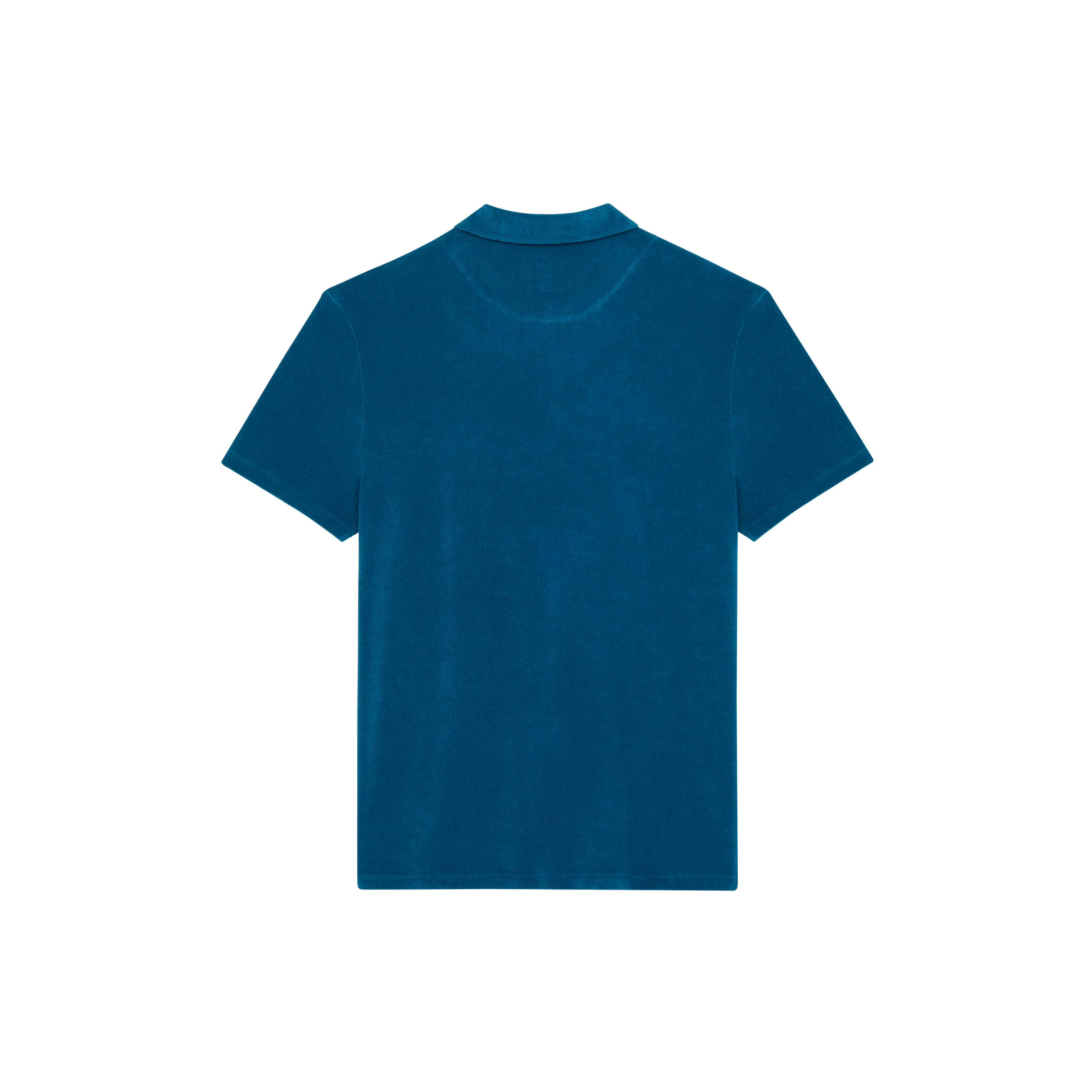 Men Terry Polo Solid - 2